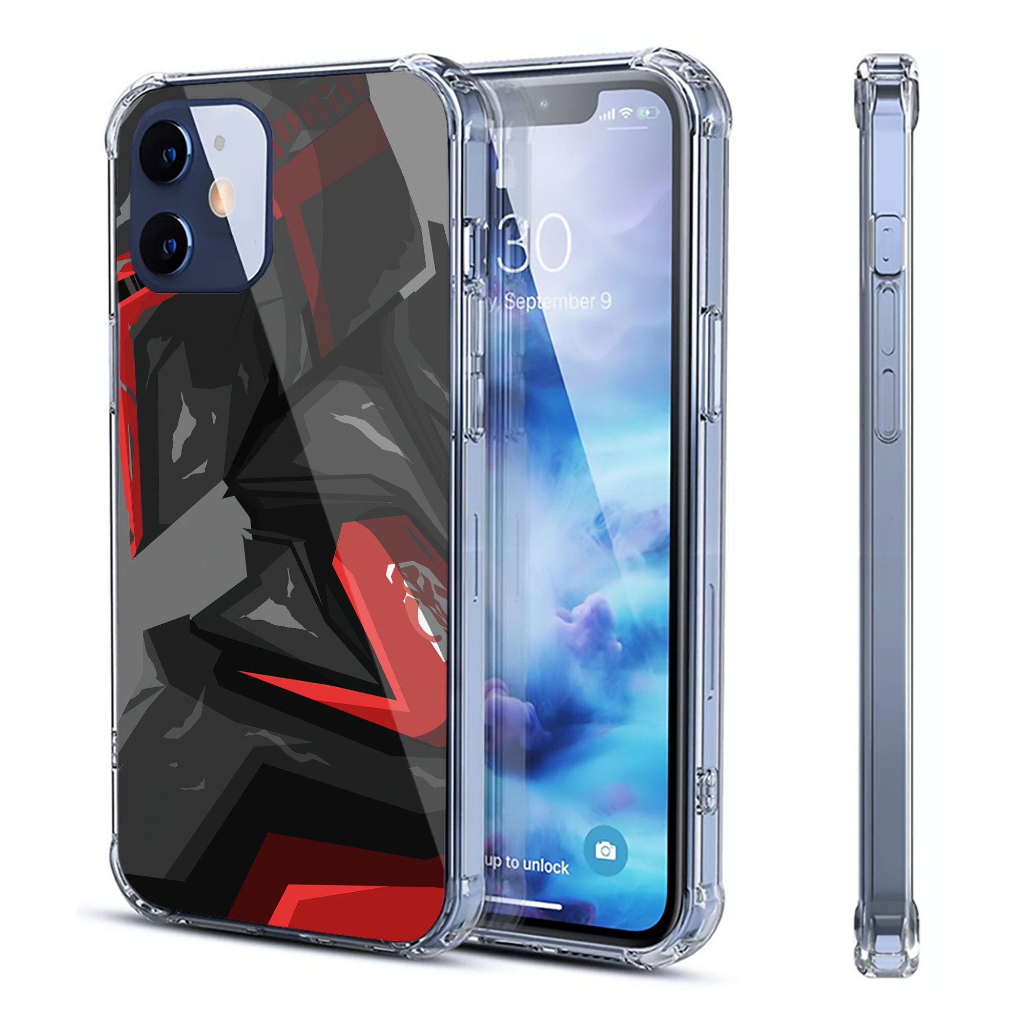 （画像用） スター・ウォーズ Star Wars 【iPhone 12シリーズ対応】透明スマホケース（クリアソフトケース）